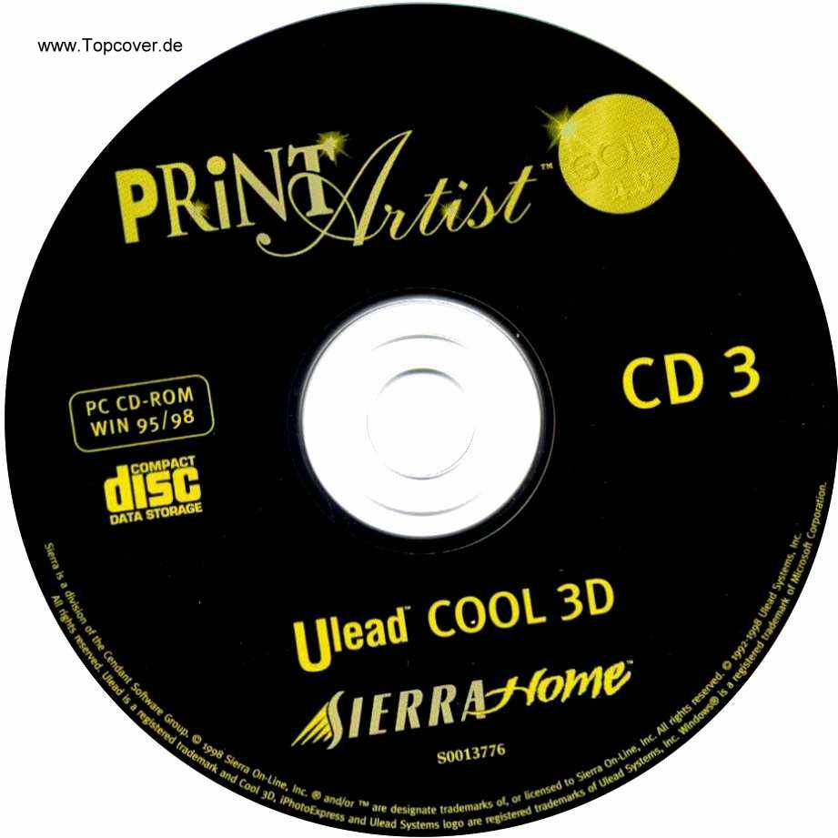 print artist4 gold cd3